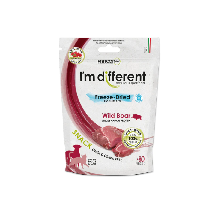 I'm different 野豬凍乾小食40g