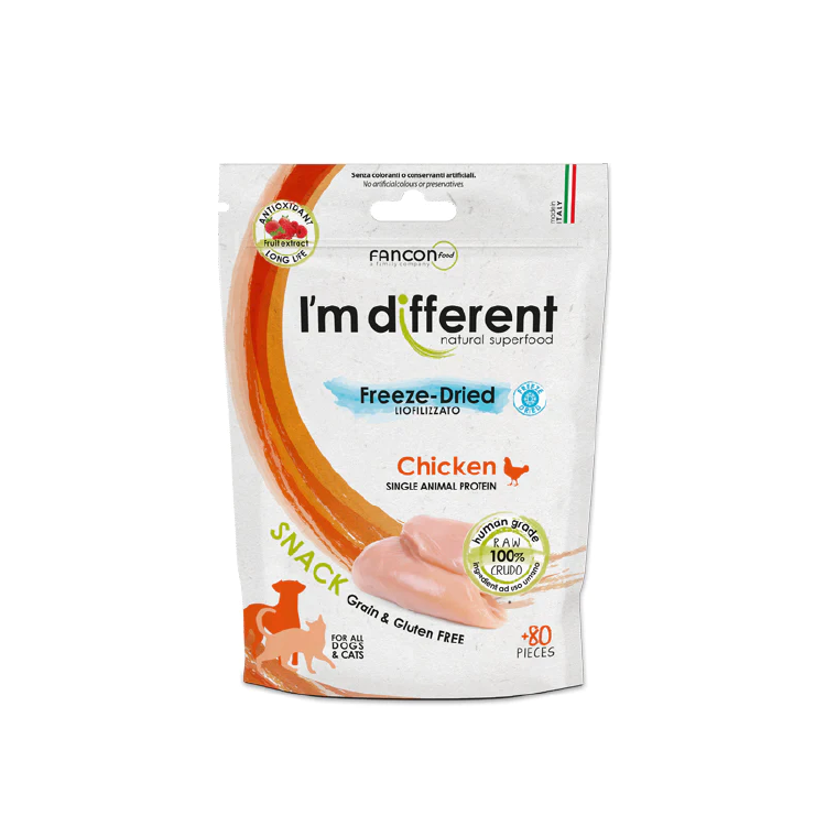 I'm different 雞肉凍乾小食40g
