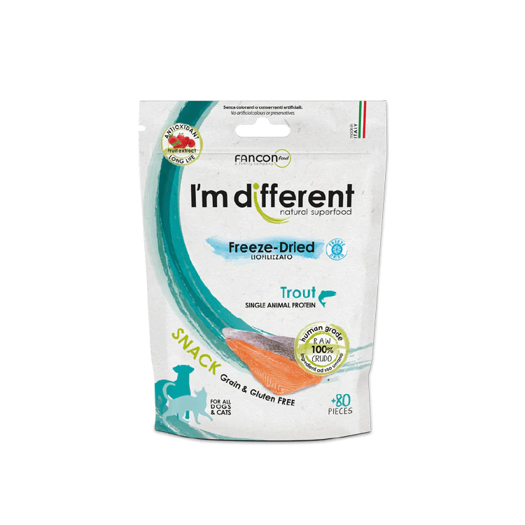 I'm different 鱒魚凍乾小食40g