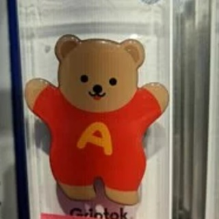 [S] GRIPTOK RED BEAR PHONE GRIP, 8809477699821 (SGT56)