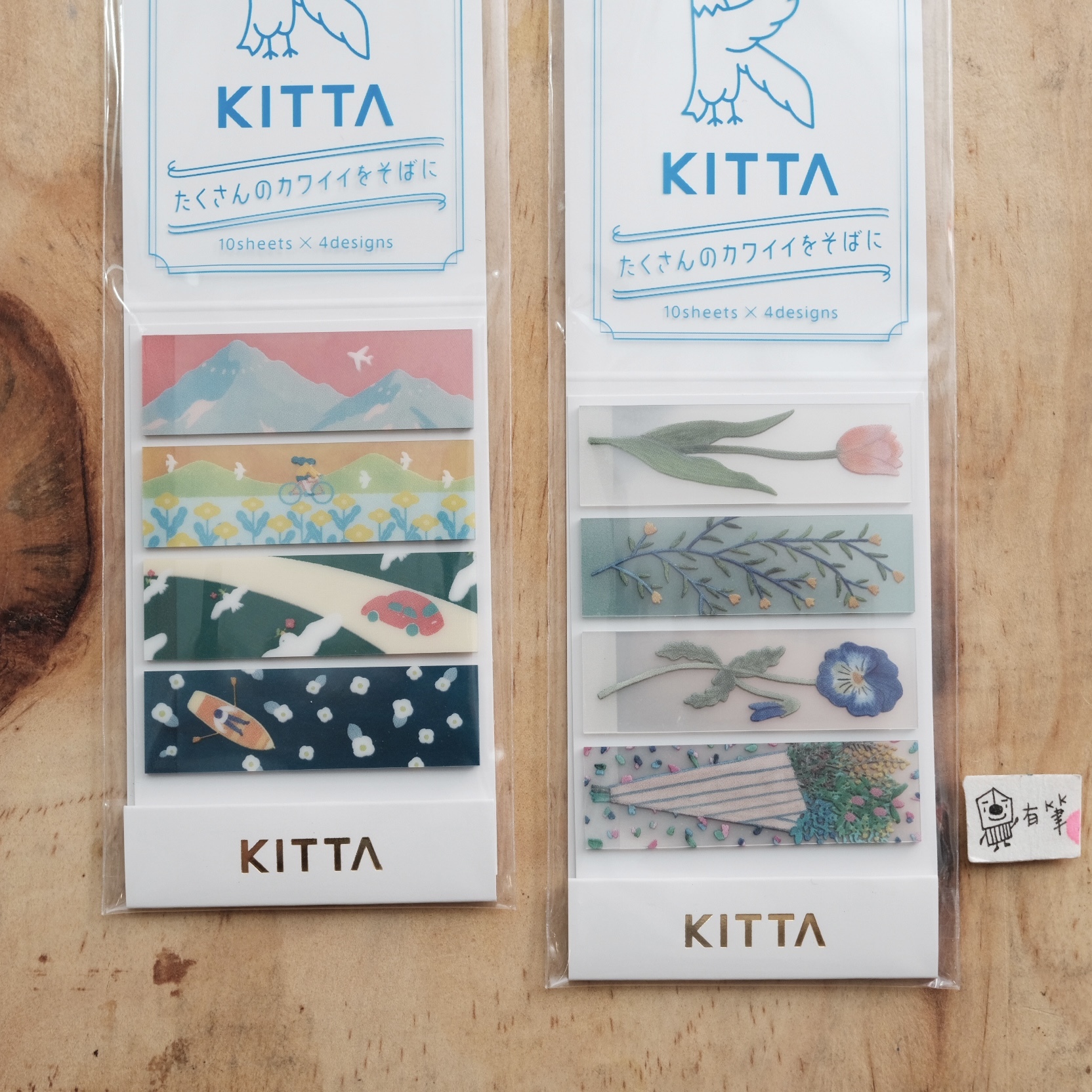 KITTA Clear 隨身攜帶和紙膠帶｜KING JIM Hitotoki 日本