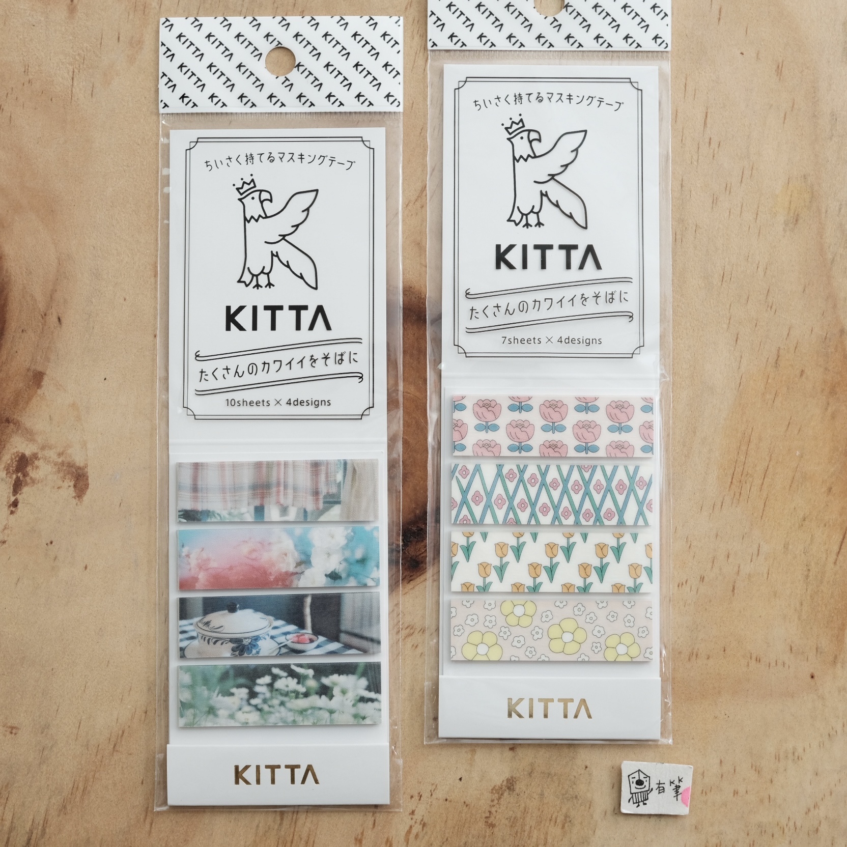 KITTA 隨身攜帶和紙膠帶｜KING JIM Hitotoki 日本