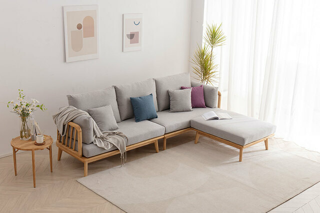 北歐實木沙發 D22001-126