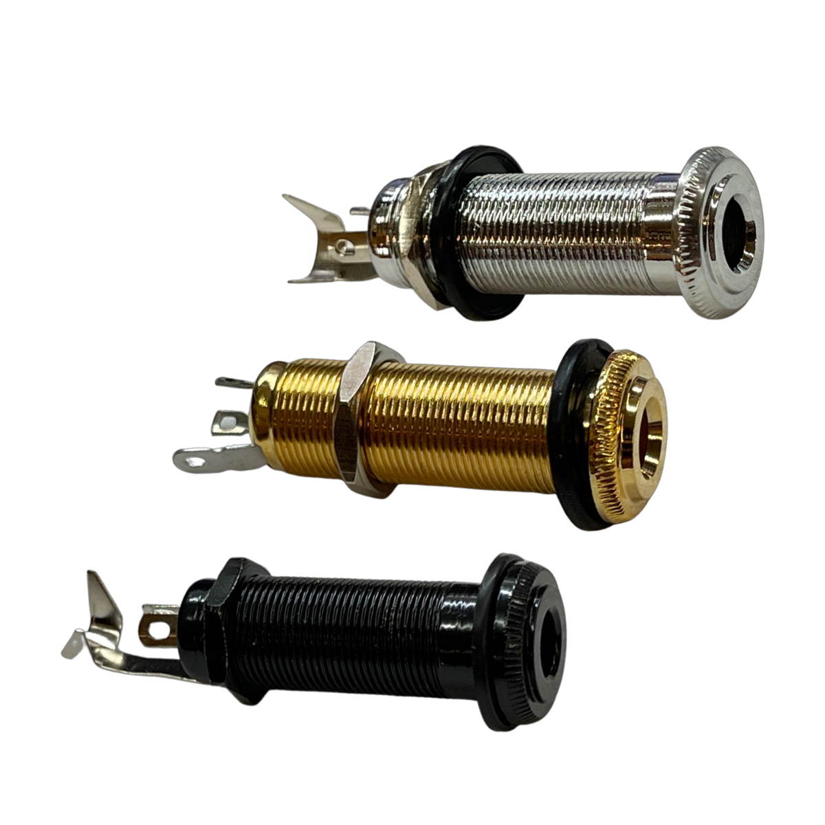 韓製 筒型 電吉他/Bass用 6.3 Jack 導線接孔