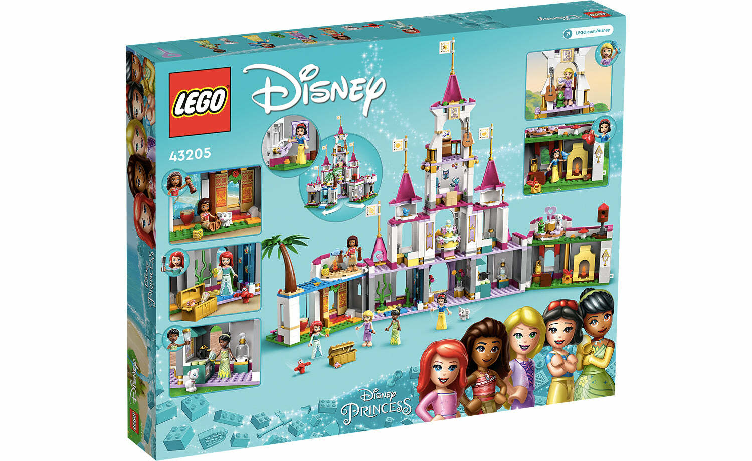 [飛米樂高積木磚賣店] LEGO 43205 Disney-迪士尼公主城堡