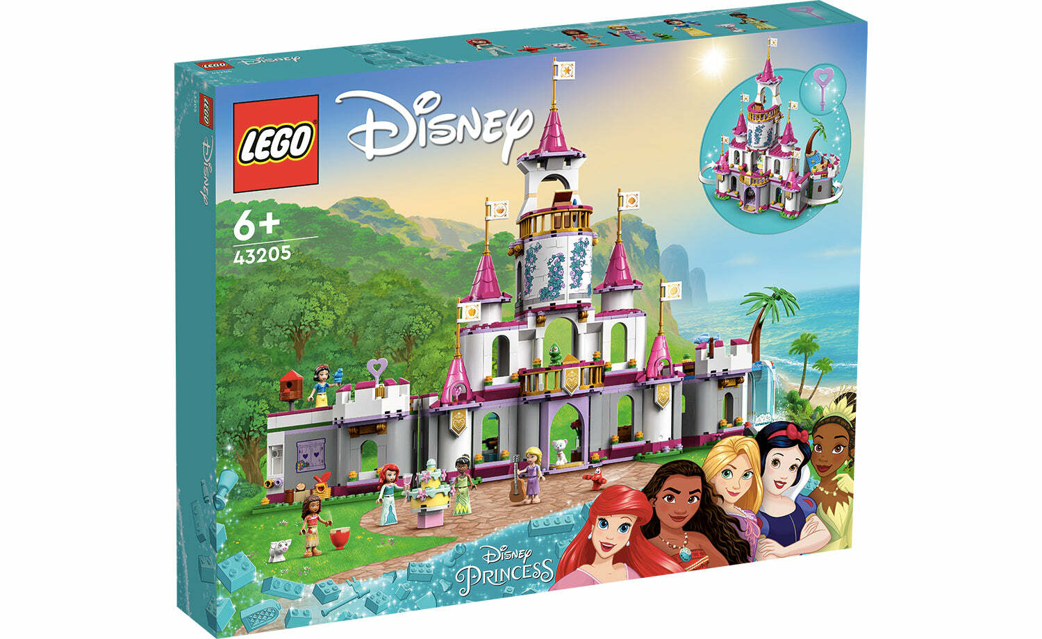 [飛米樂高積木磚賣店] LEGO 43205 Disney-迪士尼公主城堡