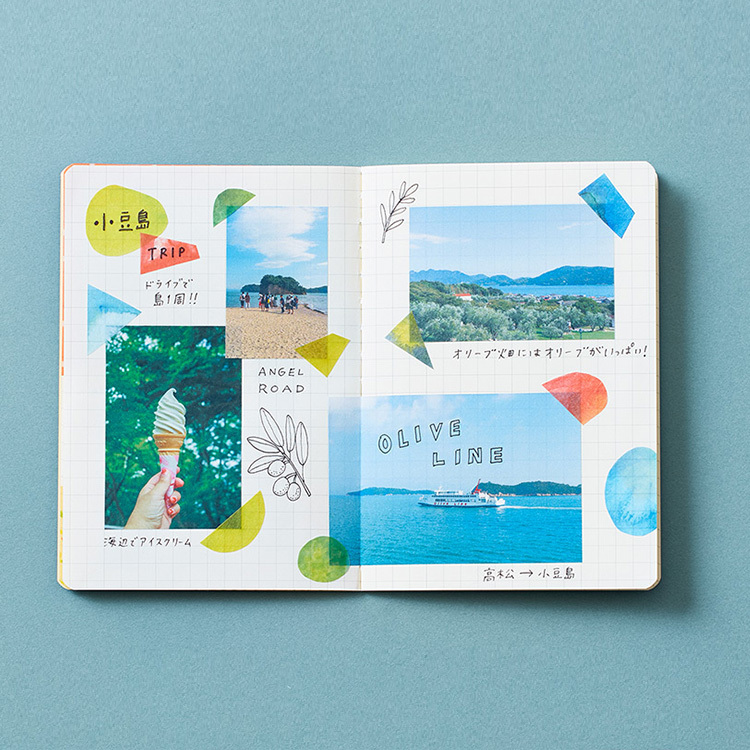 HITOTOKI 自由剪裁紙膠帶全面貼｜KING JIM 日本