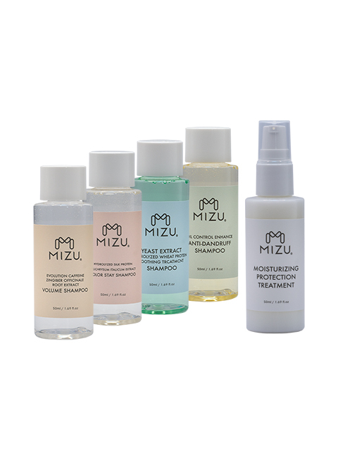 MIZU 旅行系 豪華洗護全套組（50ml x5）