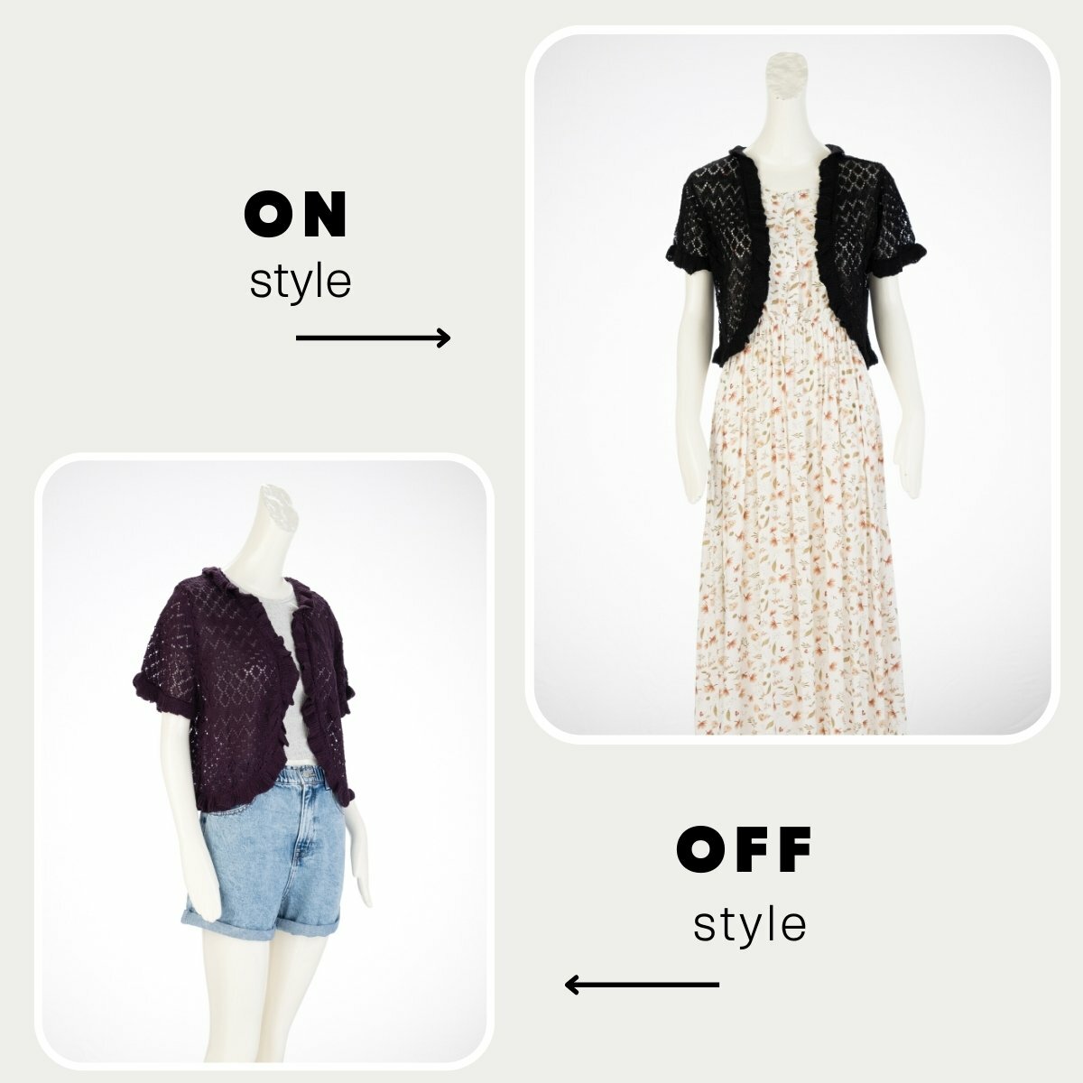 短版罩衫夏天穿搭