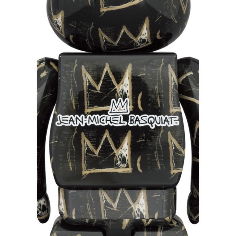 BE@RBRICK JEAN-MICHEL BASQUIAT #8 巴斯奇亞 100％ & 400% - 4530956594521