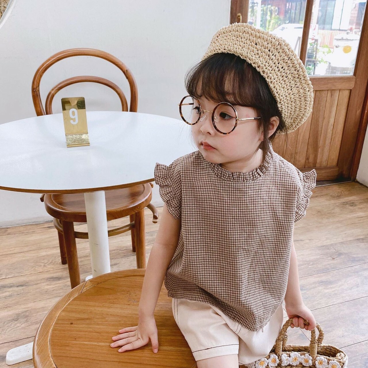 捲捲QQ荷包上衣