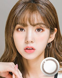 [預訂] Lenstown Nudy Coco 每月拋棄彩妝隱形眼鏡｜1片月拋 ( Brown )