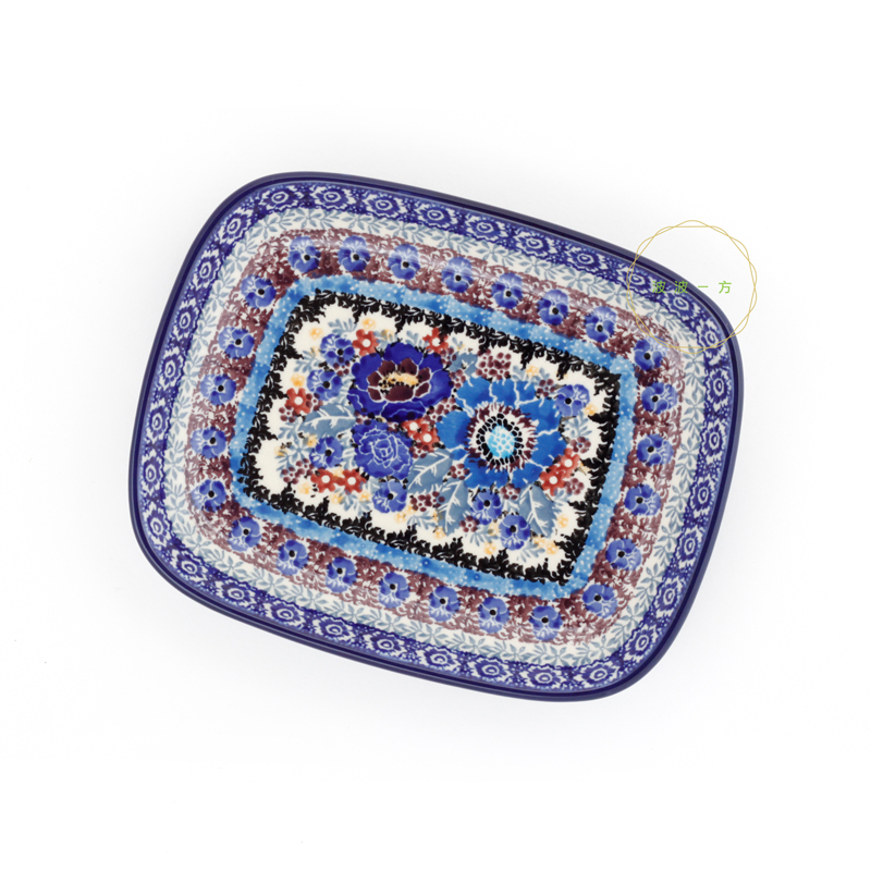 長方盤-18.5/15cm-U4129-神秘的紫