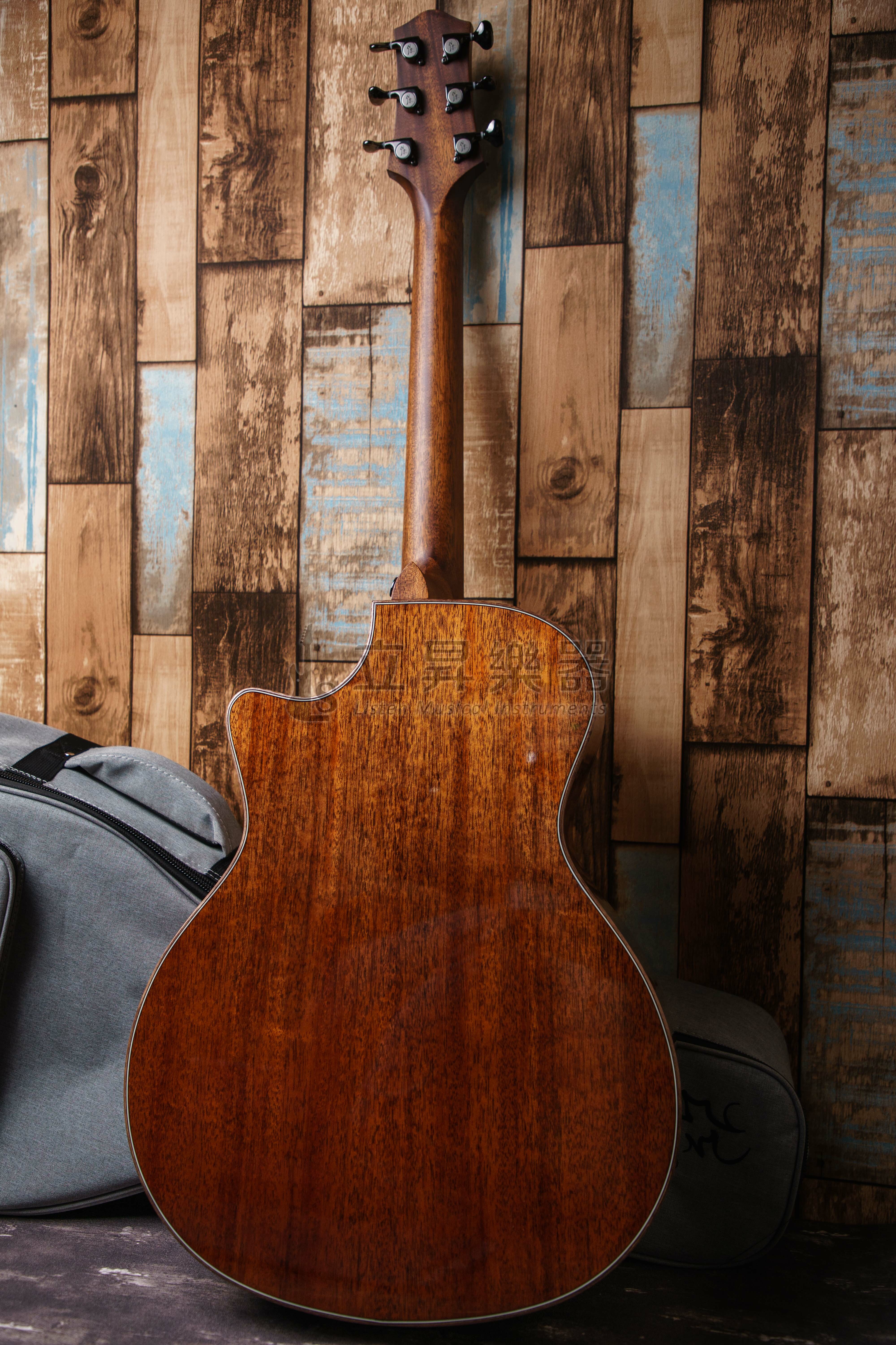 Hsienmo 弦墨 德杉春華 41吋 GA桶缺角 全單板木吉他 德國雲杉面板 附原廠吉他袋 弦墨吉他 第 6 張圖片｜三峽吉他 / Bass