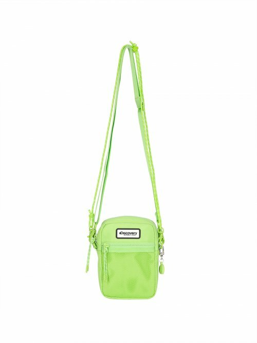 Discovery emoji cross bag 方形 迷你斜背包 側背包 螢光綠 DXCR0602N-GNL