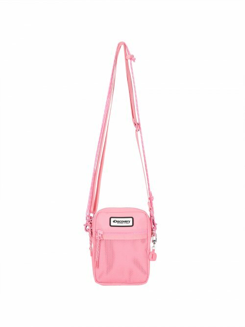 Discovery emoji cross bag 方形 迷你斜背包 側背包 粉紅色 DXCR0602N-PKS