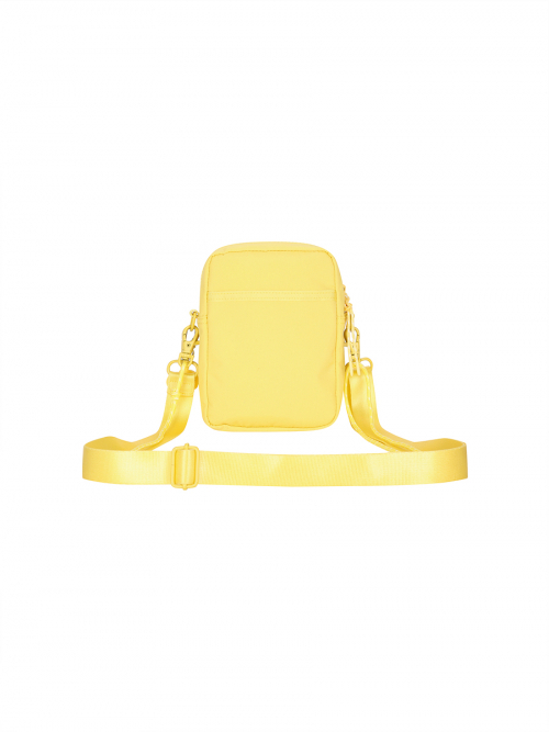 Discovery emoji cross bag 方形 迷你斜背包 側背包 黃色 DXCR0602N-YEL