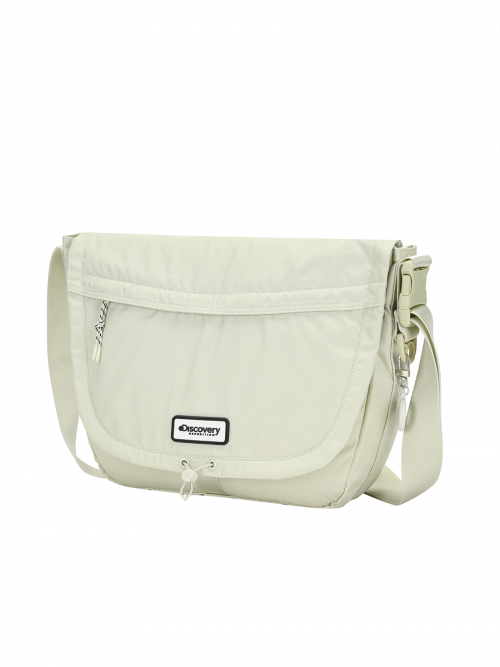 Discovery emoji MESSENGER 郵差包 側背包 奶油白 DXMR0102N-CRS