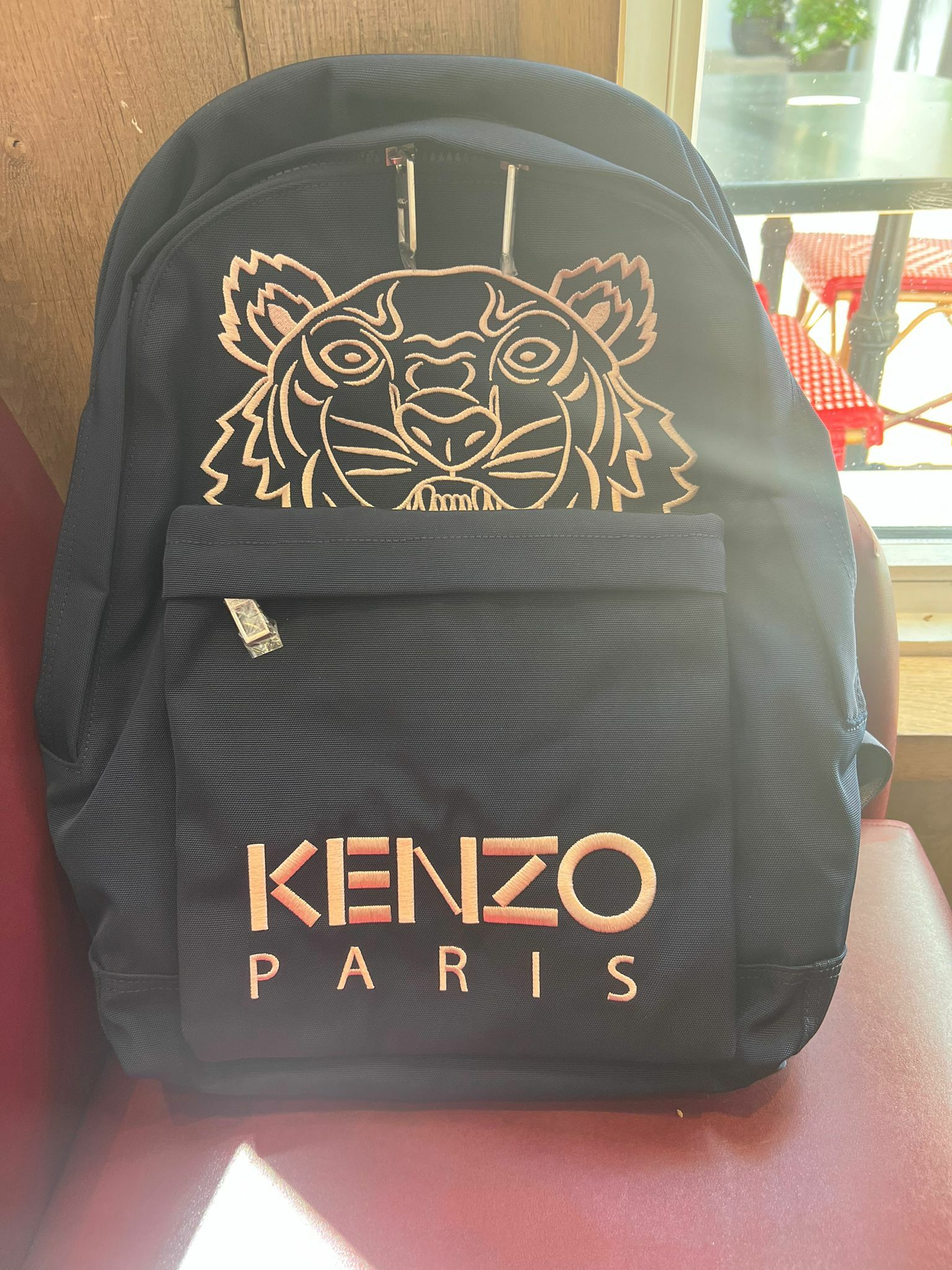 Black kenzo outlet backpack