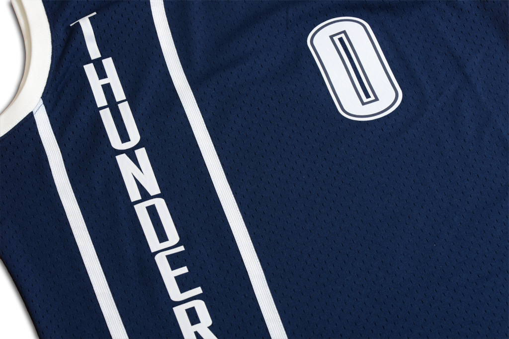 Mitchell & Ness NBA 奧克拉荷馬雷霆隊 Russell Westbrook 2015-2016 復刻 Swingman 球衣