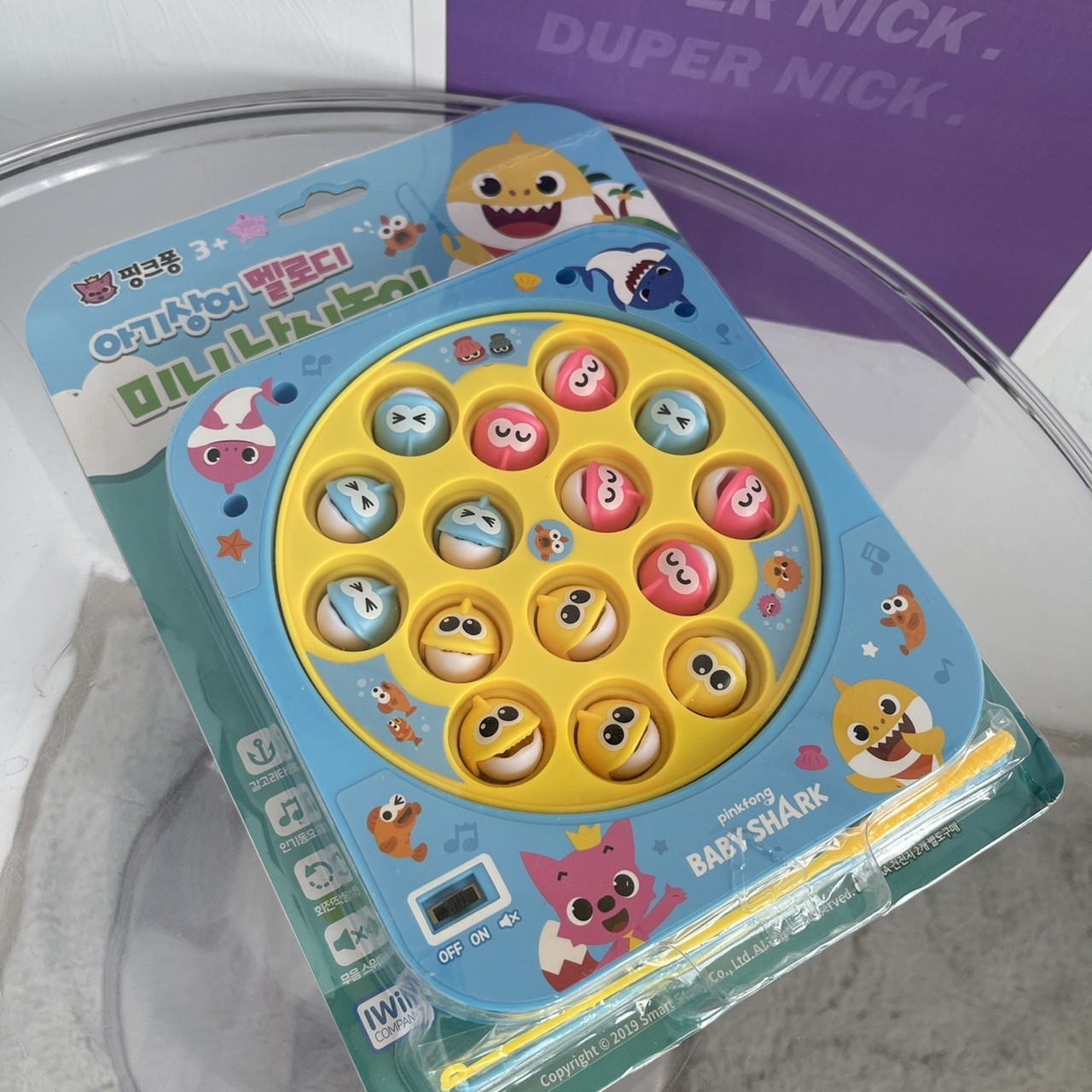 現貨 韓國代購 Pinkfong Babyshark 碰碰狐x鯊魚寶寶 音樂釣魚玩具