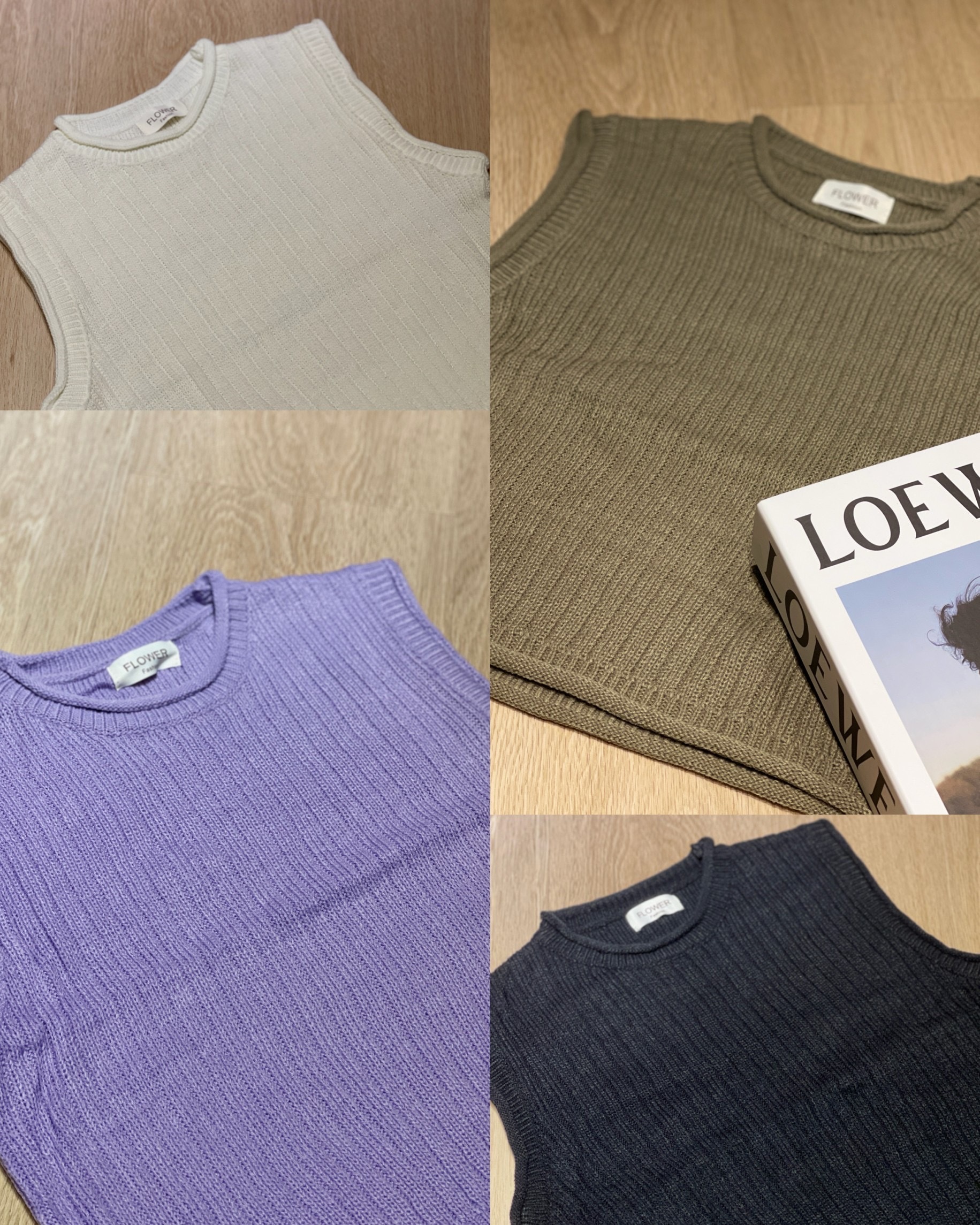 無袖毛上衣|現貨商品