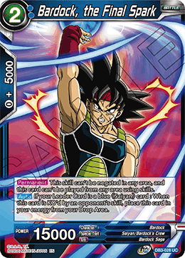 DB3-028 Bardock, the Final Spark