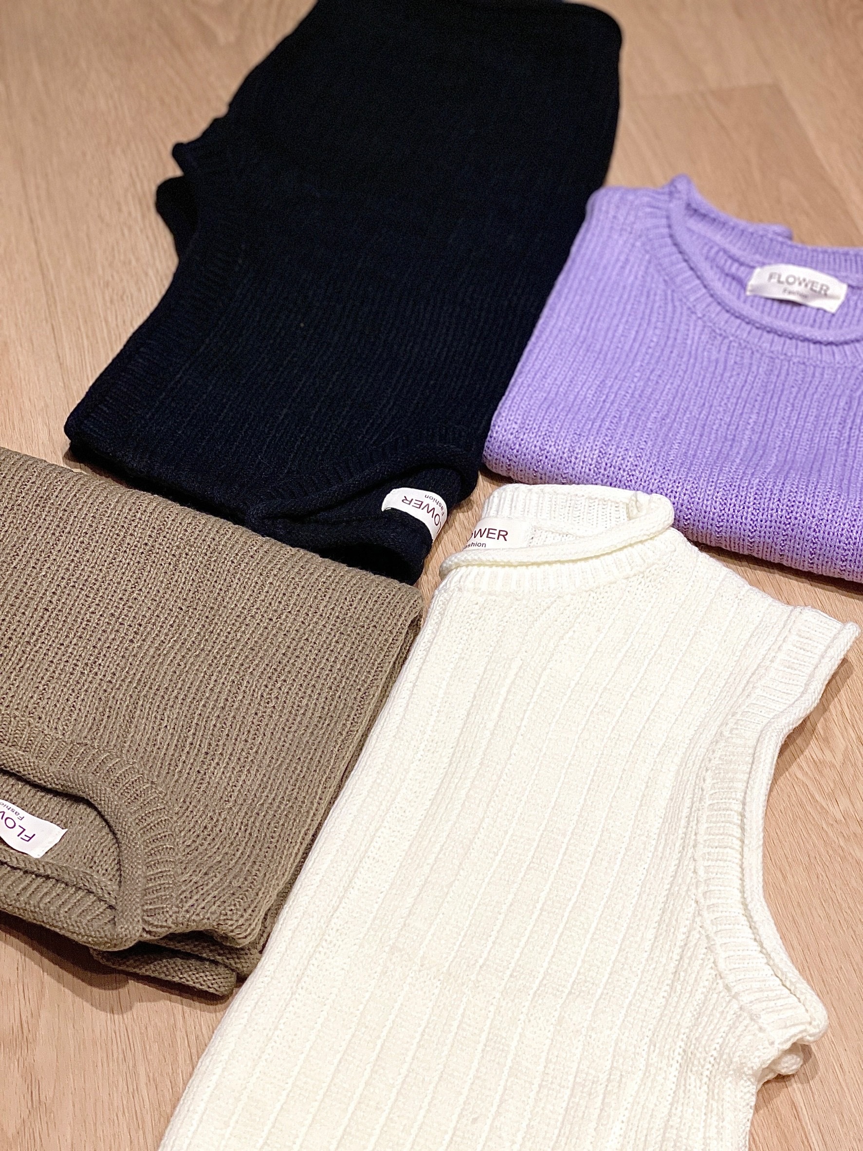 無袖毛上衣|現貨商品