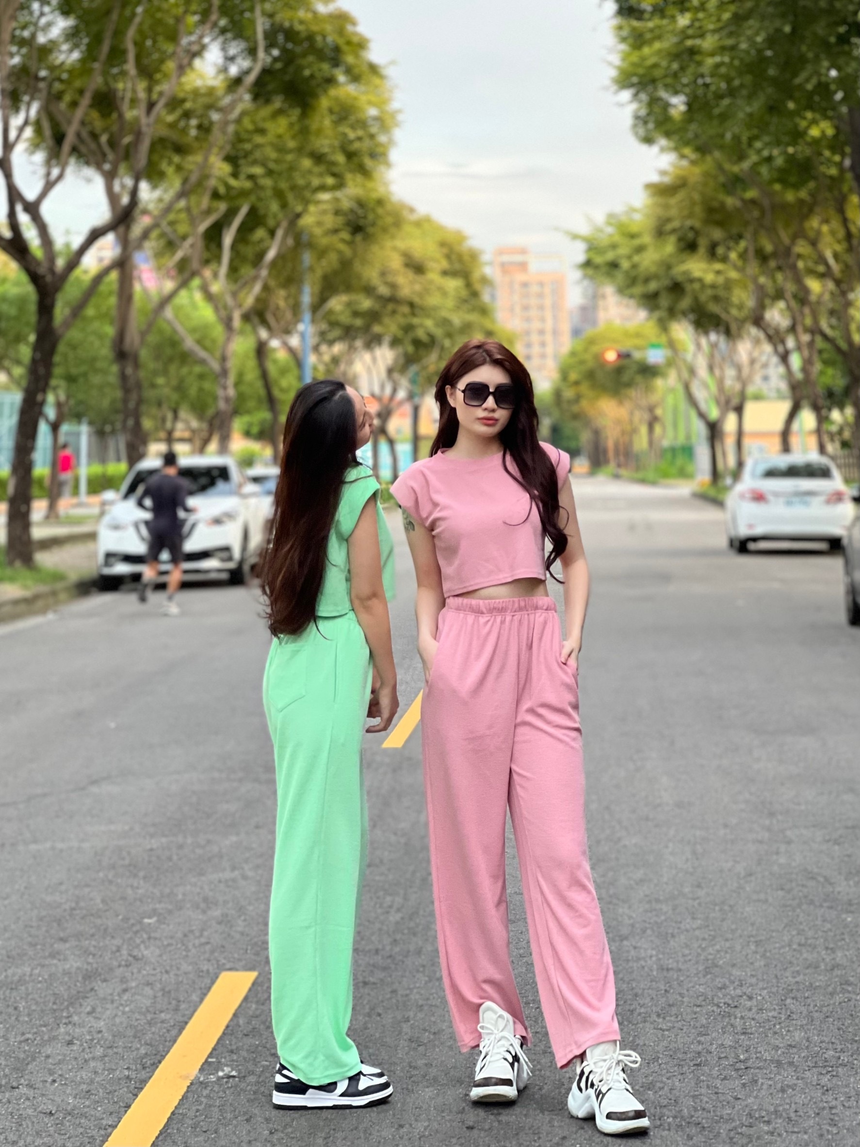 馬卡龍顯瘦套裝|現貨商品