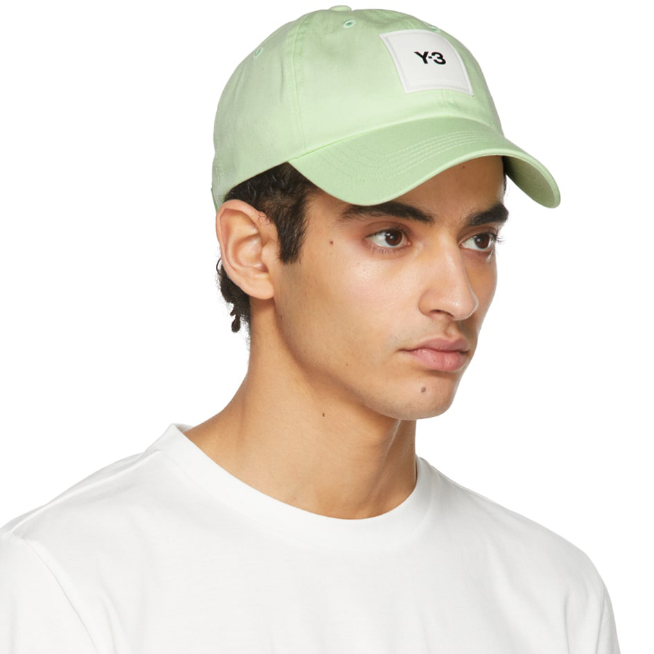 【 Y-3 SQL CAP 老式棒球帽 - 蘋果綠 】