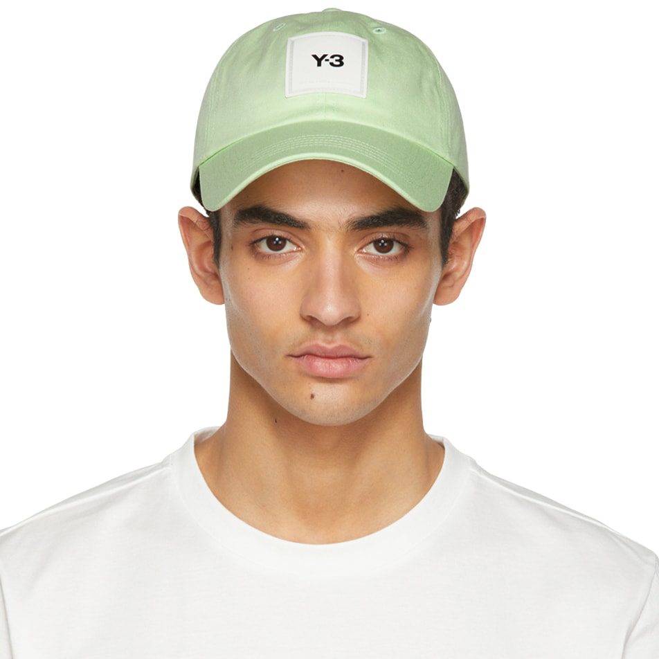 【 Y-3 SQL CAP 老式棒球帽 - 蘋果綠 】