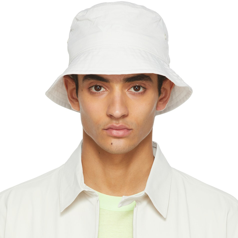 【 Y-3 BUCKET HAT 漁夫帽 - 杏灰 】