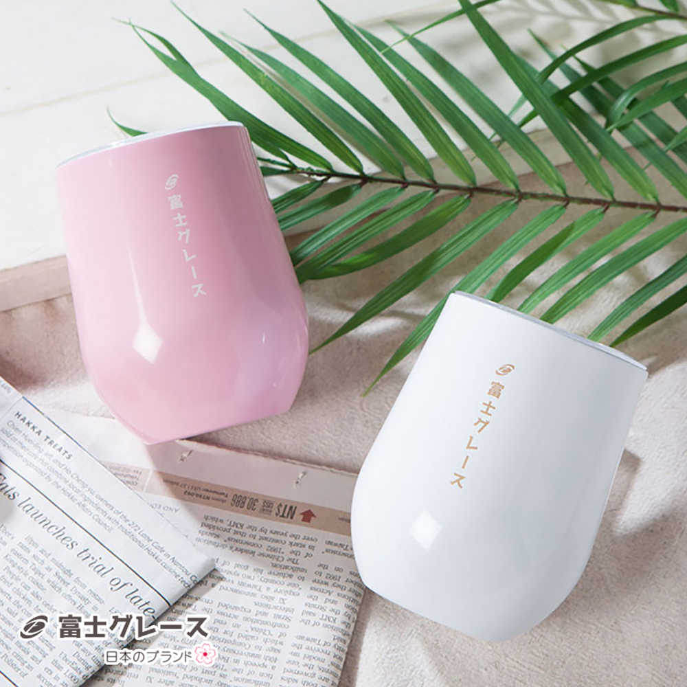 外鋼內瓷真空保溫蛋型杯(350ml)