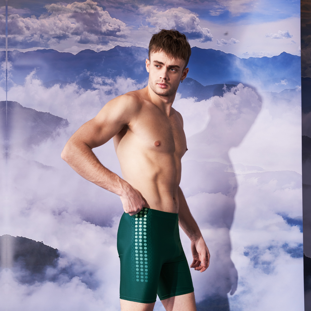 MAR-22162 大男休閒三分褲 - Dots