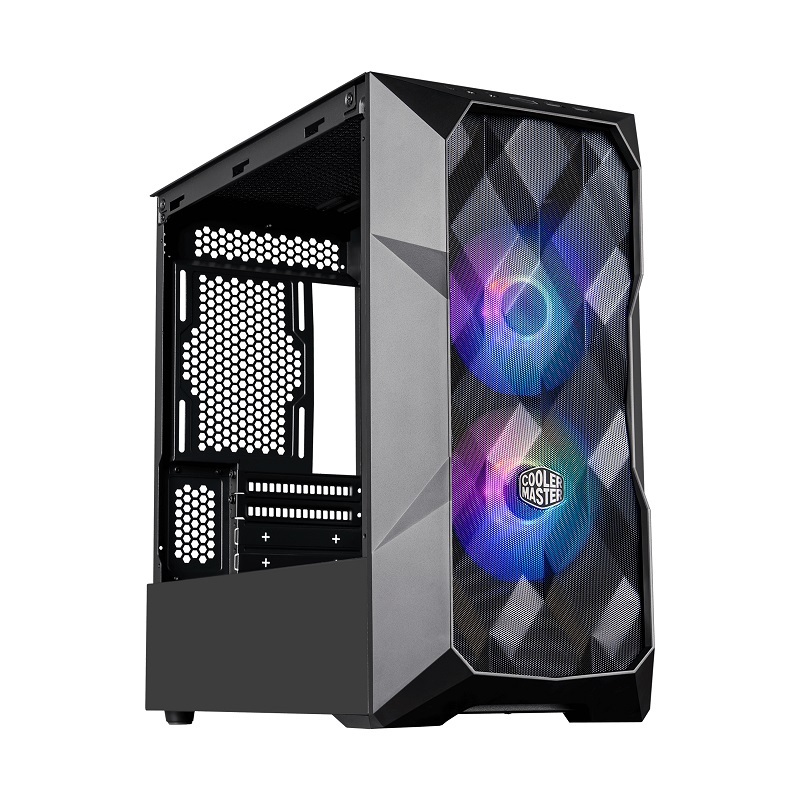 米特3C數位–酷碼 MasterBox TD300 Mesh 玻璃側板 M-ATX/黑TD300-KGNN-S00/白TD300-WGNN-S00