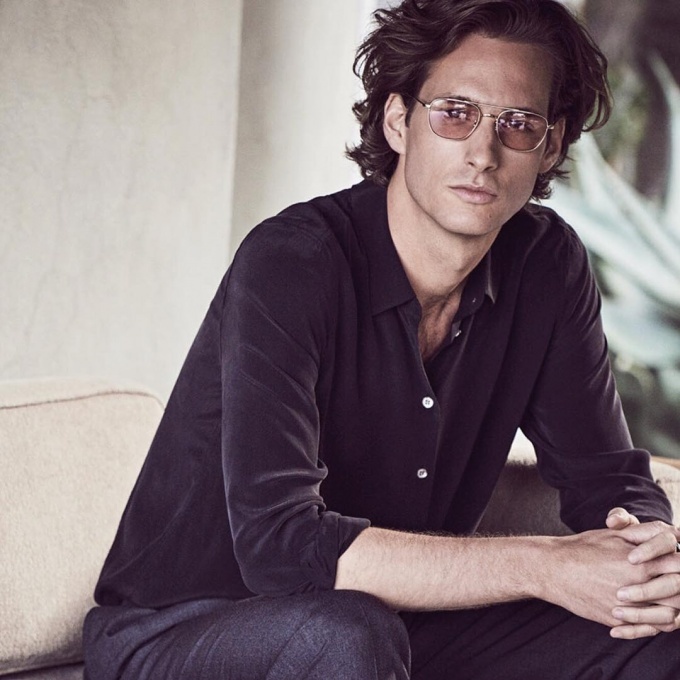 【OLIVER PEOPLES】OV1238 5035  Kress 雙槓復古飛官框太陽眼鏡