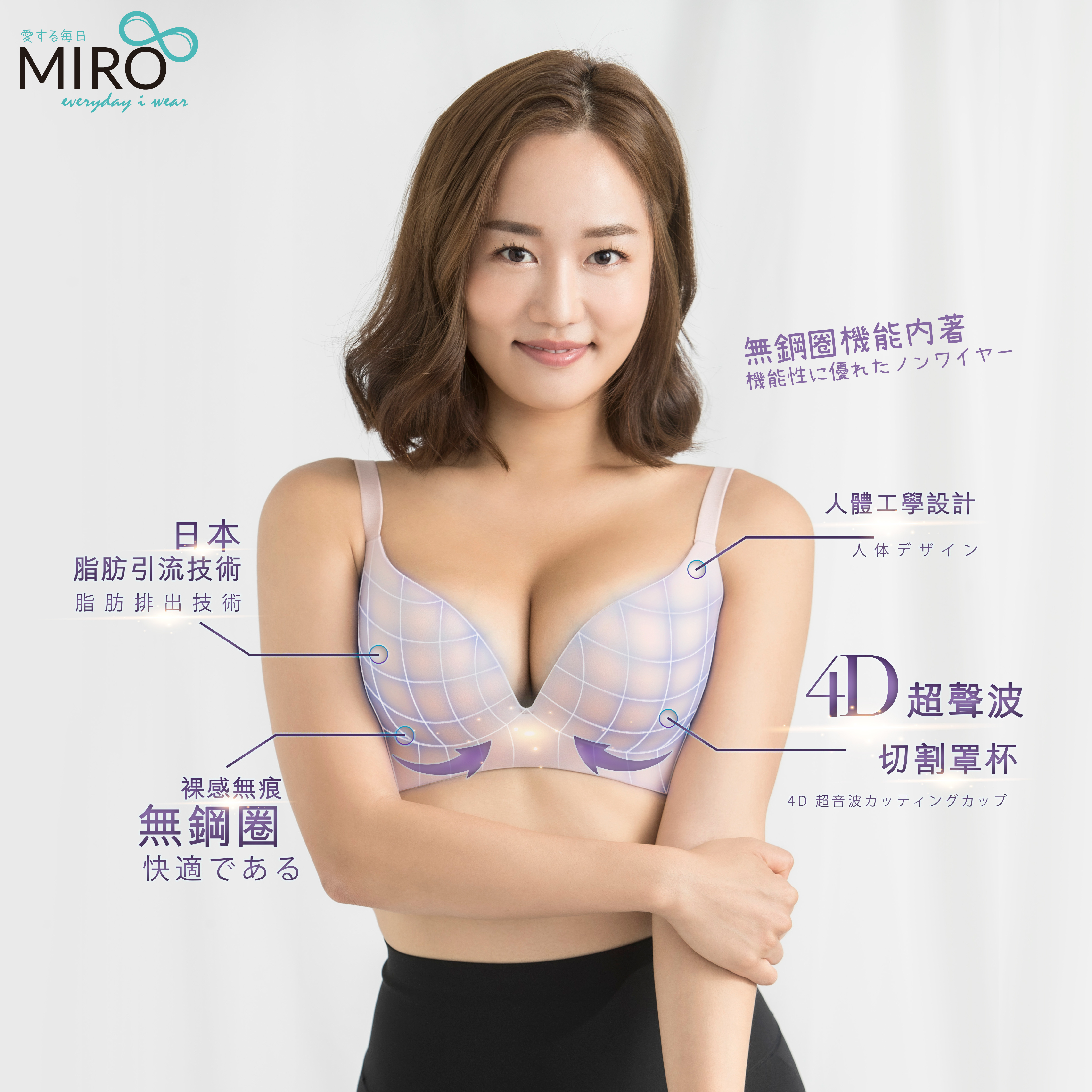 Miro bra 正價68折代購, 女裝, 內衣和休閒服- Carousell