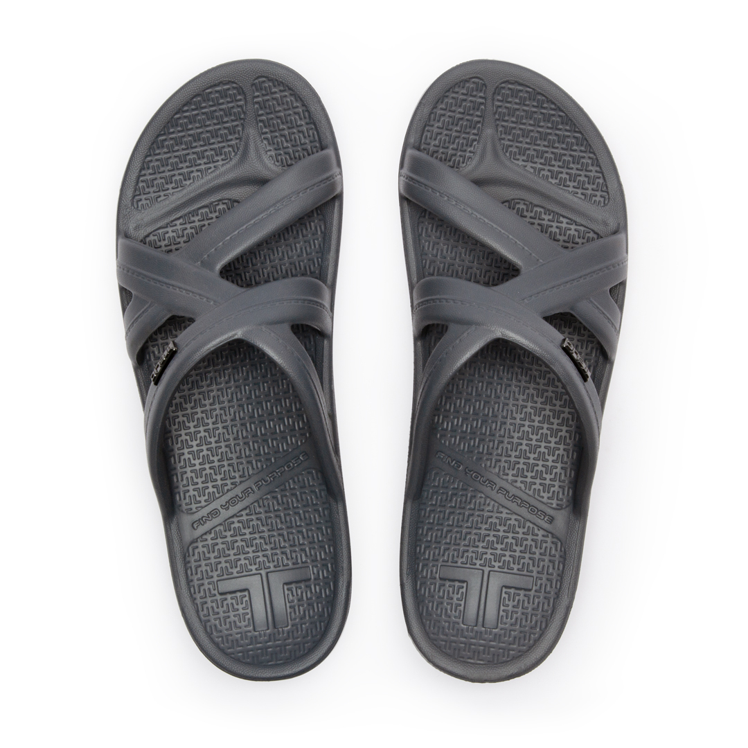 Telic - SiliComfy® 美國減壓彈力拖 - Mallory 優雅羅馬拖