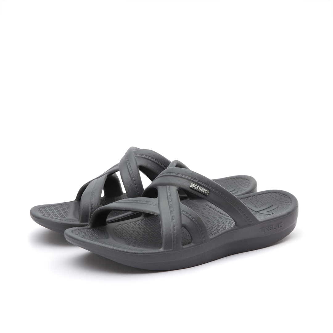 Telic - SiliComfy® 美國減壓彈力拖 - Mallory 優雅羅馬拖