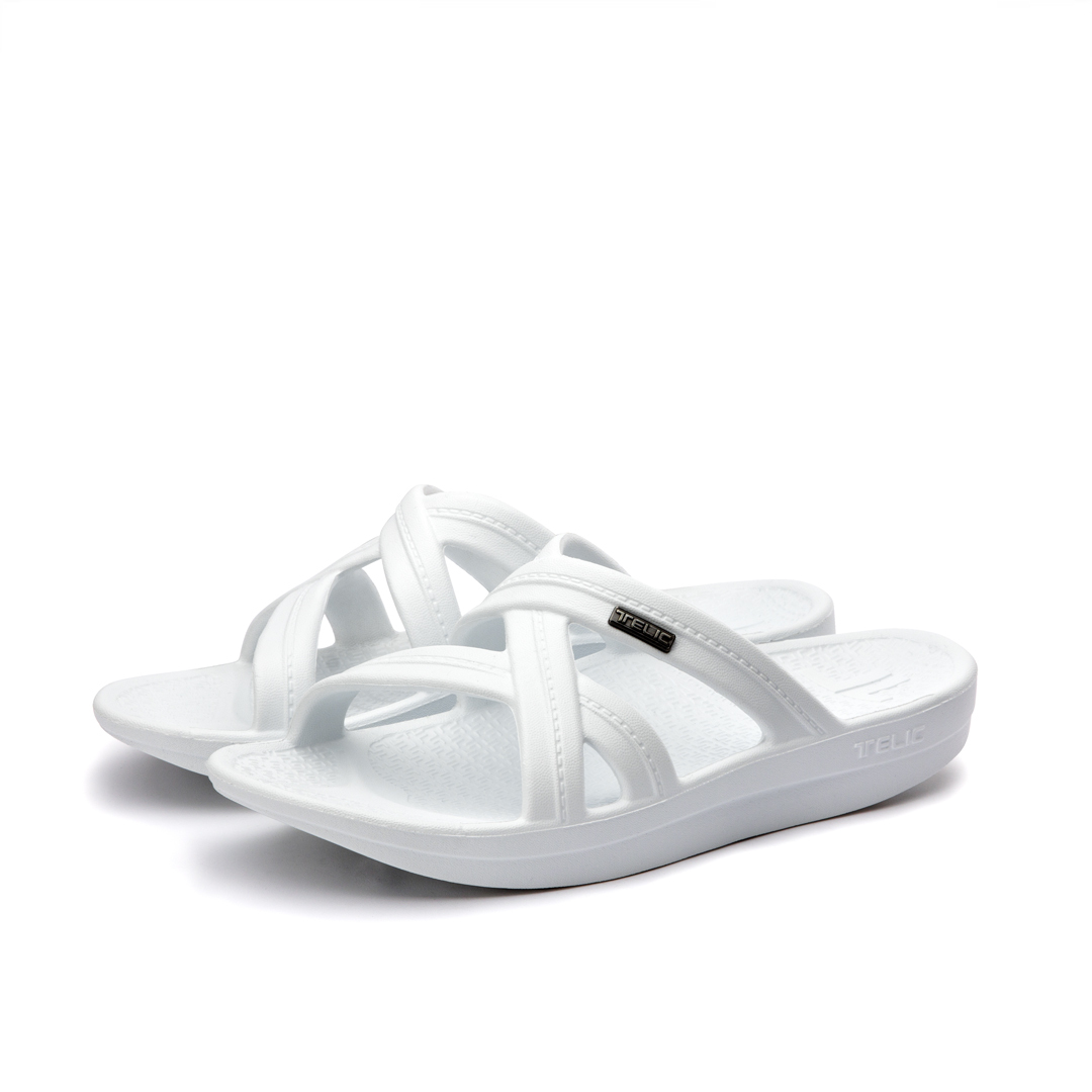 Telic - SiliComfy® 美國減壓彈力拖 - Mallory 優雅羅馬拖