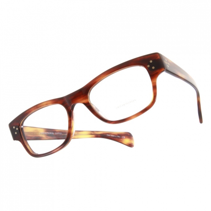 【OLIVER PEOPLES】ALBERT J 1095復古貓眼方框光學眼鏡