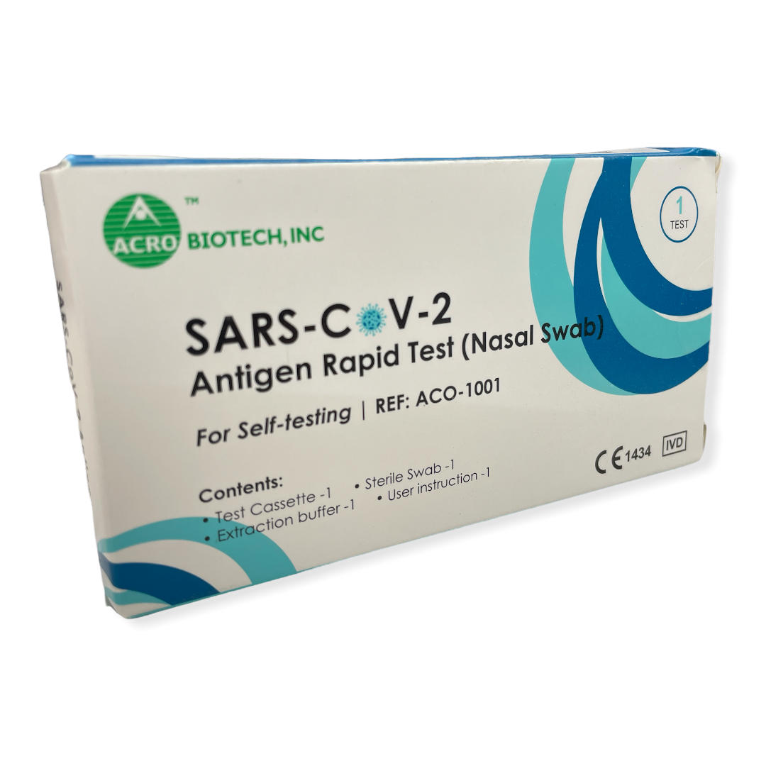 ACRO BIOTECH, INC COVID19 Rapid Tests (1 Test)