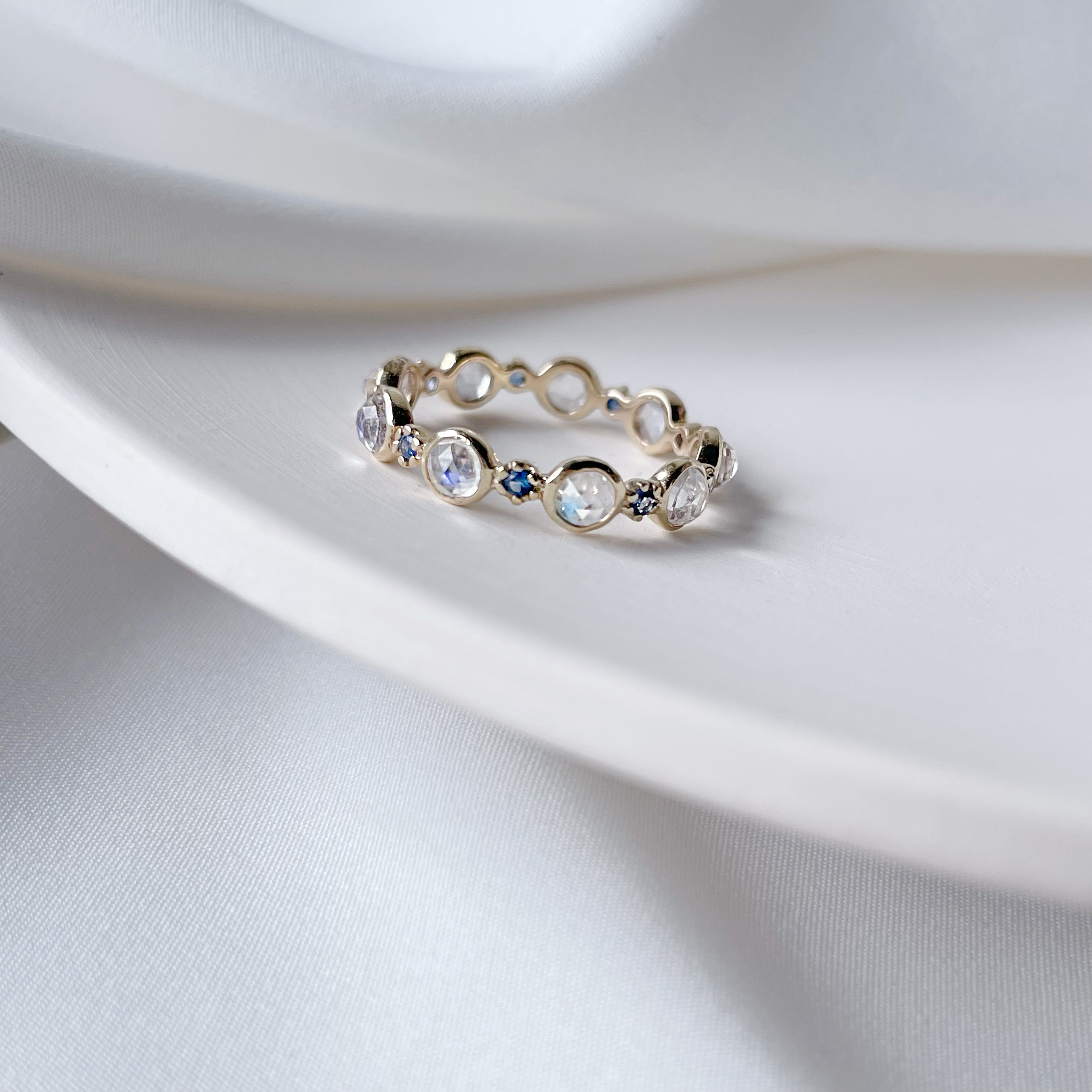 14K Jelly月光藍寶戒指