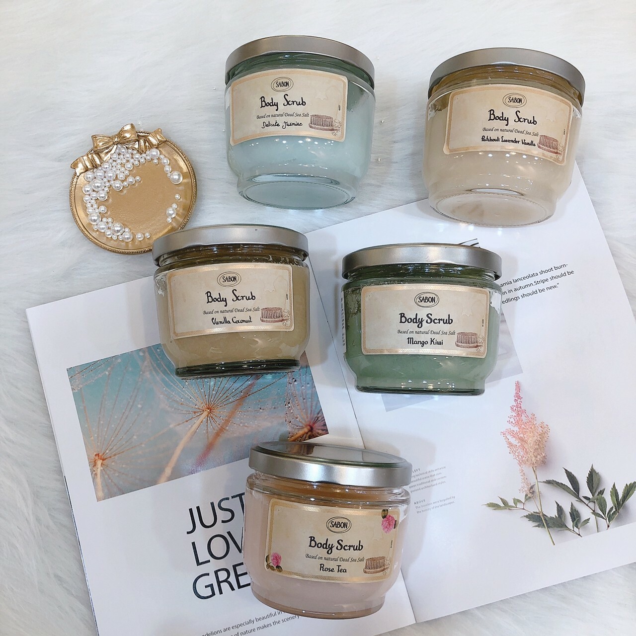 SABON 身體磨砂膏600g