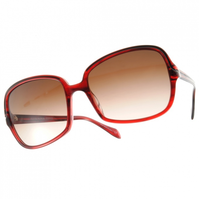 【OLIVER PEOPLES】CORALIE 105313 美式貓眼大方框太陽眼鏡