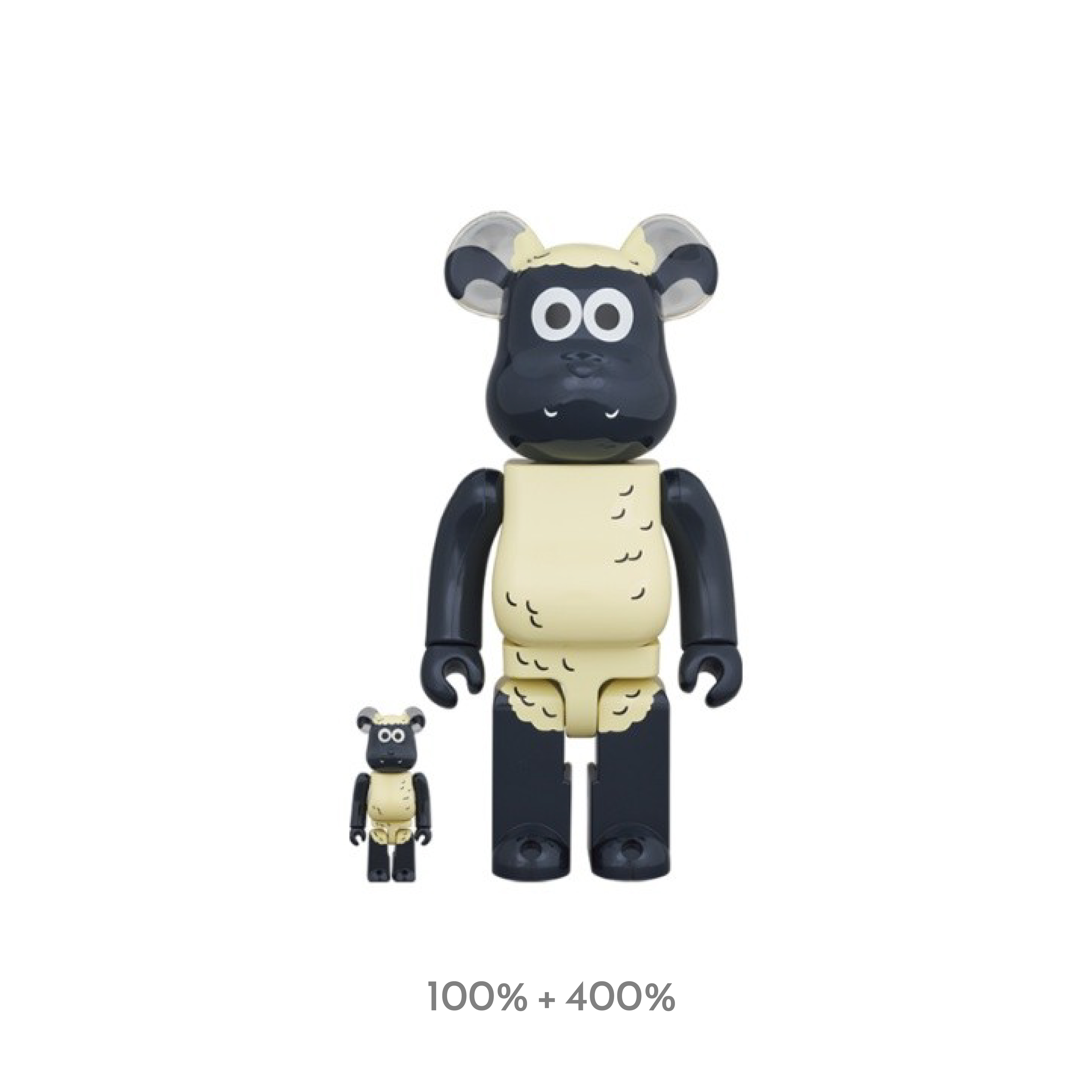 Be@Rbrick Shaun The Sheep 笑笑羊 100%+400%