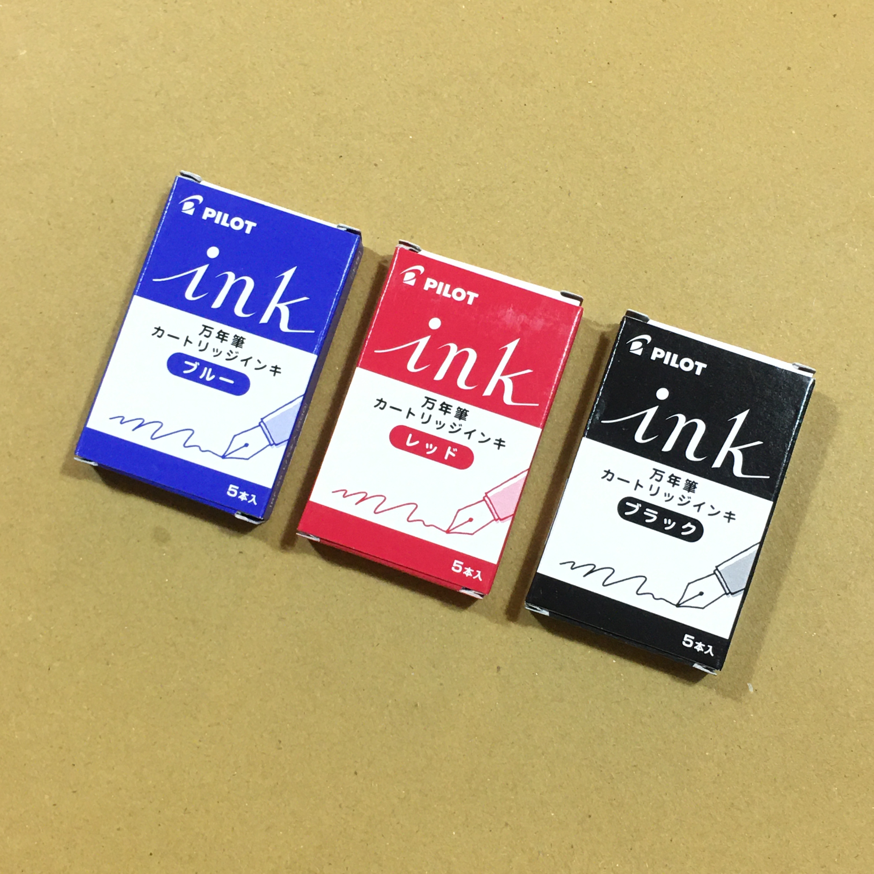 百樂卡水 卡式墨水管｜PILOT 日本