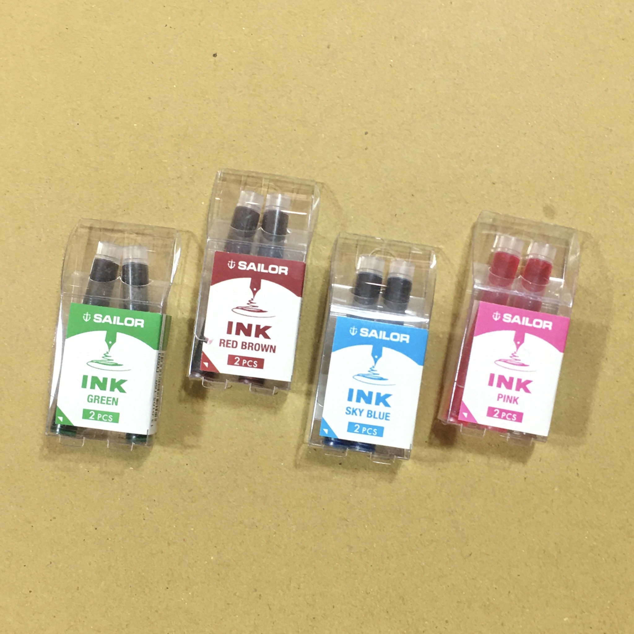 寫樂彩色卡水 卡式墨水管｜SAILOR 日本