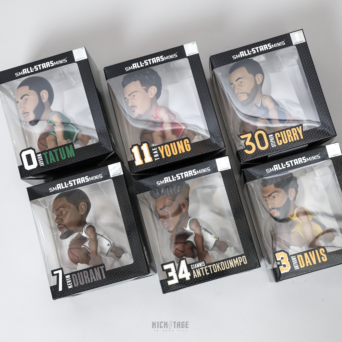 smALL-STARS NBA 6"人型公仔 六款 勇士 塞爾提克 籃網 老鷹 公鹿 湖人【smtoy-7807D】