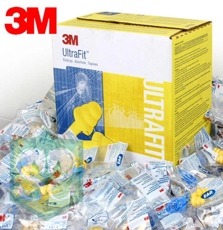 3M™ 340-4002 UTRAFIT EAR Earplug W Cord/Case  (50pr/box)